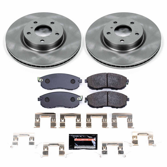 PowerStop Track Day High-Performance Brake Pad and Rotor Kit