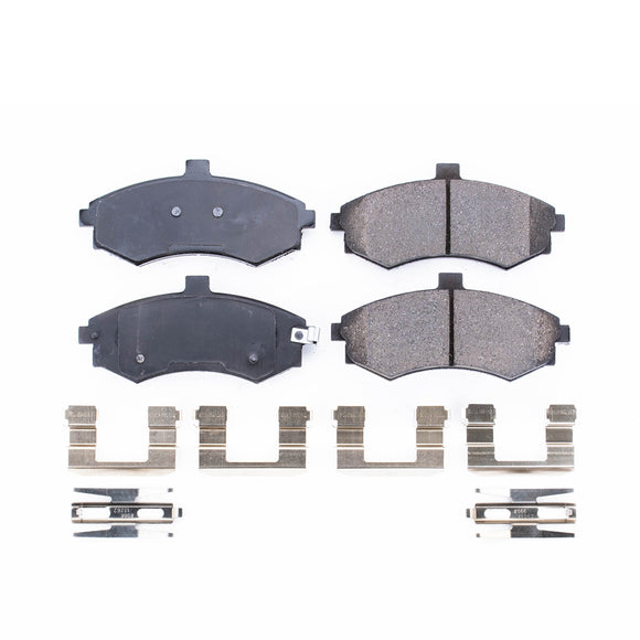 PowerStop Z17 Evolution Ceramic Brake Pads With Hardware