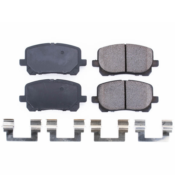 PowerStop Z17 Evolution Ceramic Brake Pads With Hardware