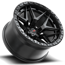 20x9.5 Vortek VRT-603 Atheno Satin Black 8x170 ET0 CB125.1 Wheel Rim