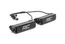 Rough Country Chrome Series LED Light Bar 6"Single Row Pair