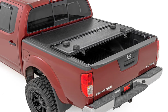 Rough Country Hard Low Profile Bed Cover 5' Bed For Nissan Frontier 05-21