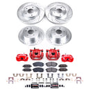 PowerStop Z23 Daily Driver Carbon-Fiber Ceramic Pads Drilled & Slotted Rotor & C
