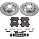 PowerStop Z23 Daily Driver Carbon-Fiber Ceramic Brake Pad and Drilled & Slotted