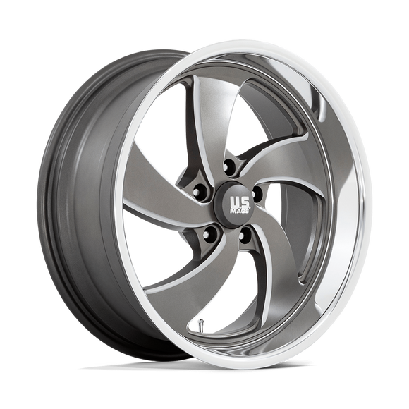 20X9.5 US Mag 1PC U133 Desperado Gray 5X120.65 5X4.75 ET1 Wheel Rim
