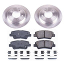 PowerStop OE Stock Replacement Low-Dust Ceramic Brake Pad and Rotor Kit