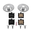 PowerStop Z23 Daily Driver Carbon-Fiber Ceramic Brake Pad and Drilled & Slotted