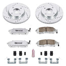 PowerStop Z26 Street Performance Ceramic Brake Pad and Drilled & Slotted Rotor K