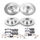 PowerStop Z26 Street Performance Ceramic Brake Pad and Drilled & Slotted Rotor K