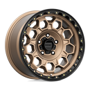 17X9 KMC KM545 TREK Matte Bronze With Black Lip 5X127 ET0 wheel/rim