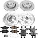 PowerStop Z23 Daily Driver Carbon-Fiber Ceramic Brake Pad and Drilled & Slotted