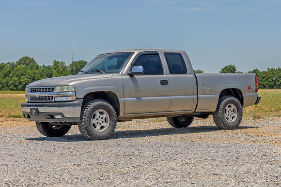 Rough Country Rear Wheel Well Liners For Chevy Silverado Sierra 1500 1999-2006