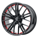 20X10 Performance Replicas PR194 Black 5X120 ET23 Wheel Rim