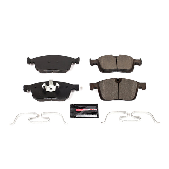 PowerStop Z23 Evolution Sport Carbon-Fiber Brake Pads With Hardware