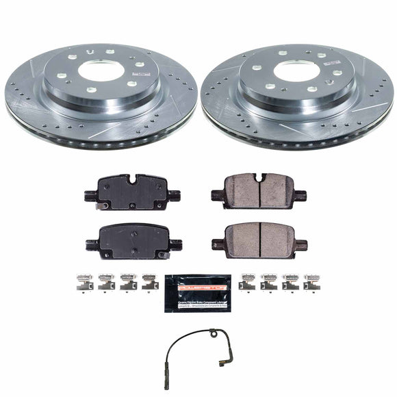 Z23 Daily Driver Carbon-Fiber Ceramic Brake Pad and Drilled & Slotted Rotor Kit