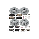 PowerStop OE Stock Replacement Low-Dust Ceramic Brake Pad and Rotor Kit