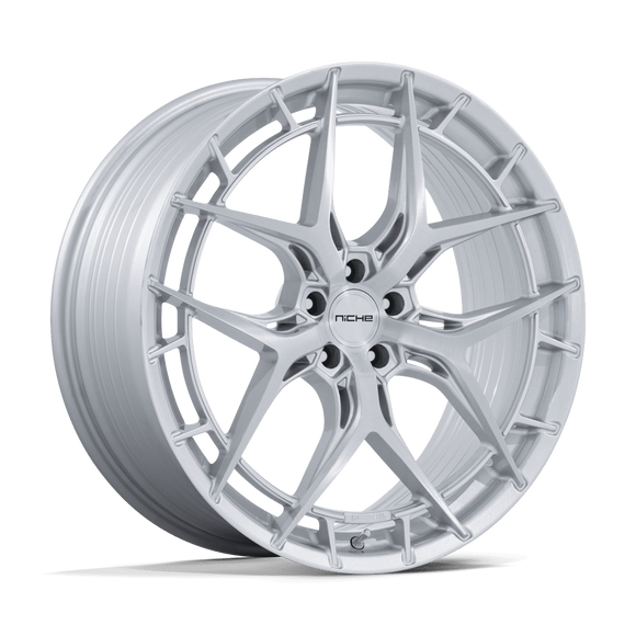20x10.5 Niche NC286 Riviera Gloss Silver 5x114.3 ET40 CB72.56 Wheel