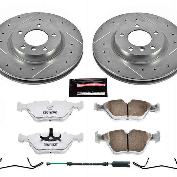 PowerStop Z26 Street Performance Ceramic Brake Pad and Drilled & Slotted Rotor K