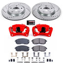 PowerStop Z23 Daily Driver Carbon-Fiber Ceramic Pads Drilled & Slotted Rotor & C