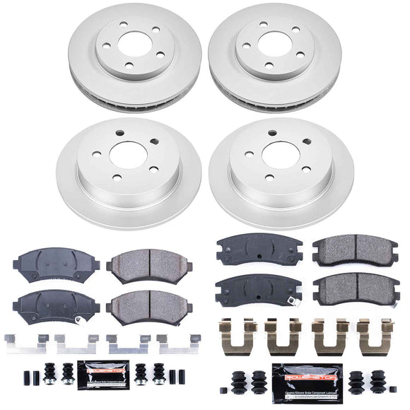 Z23 Daily Driver Premium Carbon-Fiber Ceramic Brake Pad and Fully Coated Rotor K