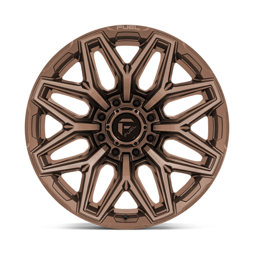 22x10 Fuel Off-Road Flux Platinum Bronze 8x180 ET-18 CB124.2 Wheel Rim