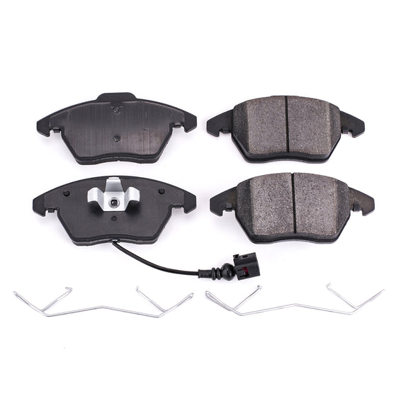 PowerStop Z17 Evolution Ceramic Brake Pads With Hardware