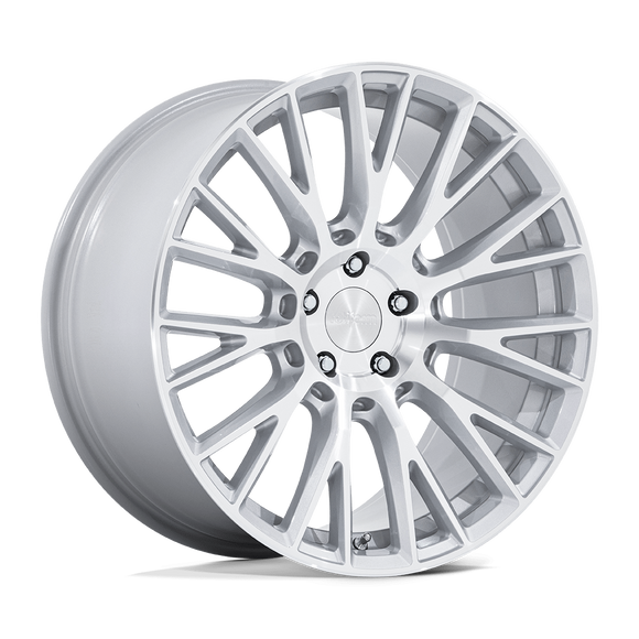 20X10 Rotiform RC201 LSE Gloss Silver W/ Machined Face 5x120 ET40 Wheel Rim