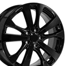 18" Replica NS30 fits Nissan Altima 18 in. x 7.5 in. Gloss Black