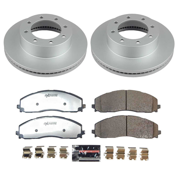 Z36 Truck & Tow Premium Carbon-Fiber Ceramic Brake Pad and Fully Coated Rotor Ki
