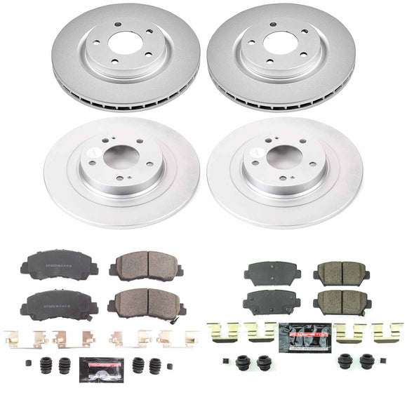 Z23 Daily Driver Premium Carbon-Fiber Ceramic Brake Pad and Fully Coated Rotor K