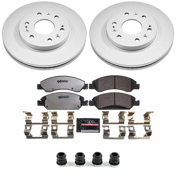 Z36 Truck & Tow Premium Carbon-Fiber Ceramic Brake Pad and Fully Coated Rotor Ki