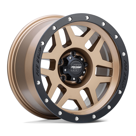 17X9 Pro Comp Alloys PA41 Phaser Matte Black 6x139.7 ET-6 Wheel Rim