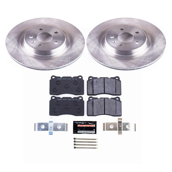 PowerStop Track Day High-Performance Brake Pad and Rotor Kit