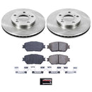 PowerStop OE Stock Replacement Low-Dust Ceramic Brake Pad and Rotor Kit
