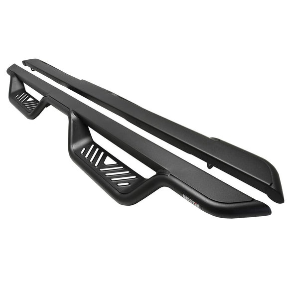 Westin Outlaw Drop Nerf Step Bars Powder Coated Textured Black Steel 20-13245