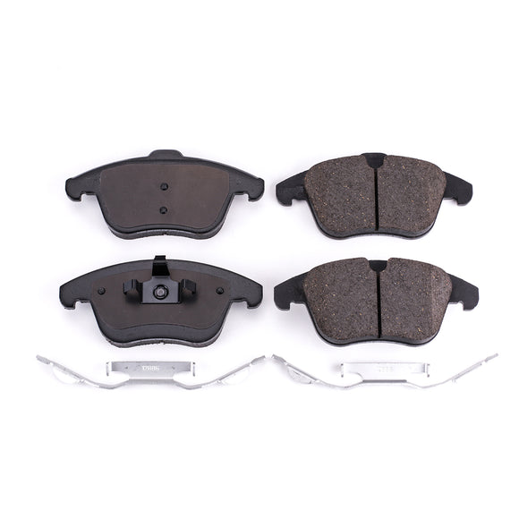 PowerStop Z17 Evolution Ceramic Brake Pads With Hardware