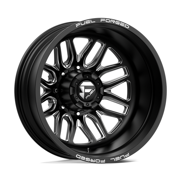 20x8.25 Fuel Off-Road DB66 FFC66 Matte Black Milled 8x200 ET-202 CB142 Wheel Rim