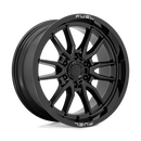 20x9 Fuel Off-Road D760 Clash Gloss Black 6x139.7 ET1 CB106.1 Wheel Rim