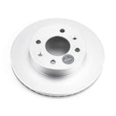 PowerStop Evolution Genuine Geomet Coated Rotors Front For Hyundai Accent
