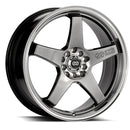 17x7 Enkei EV5 Gray Wheel/Rim 5x105 5-105 17-7 ET38