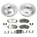 PowerStop Z26 Street Performance Ceramic Brake Pad and Drilled & Slotted Rotor K