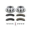 PowerStop OE Stock Replacement Low-Dust Ceramic Brake Pad and Rotor Kit