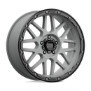 20X9 KMC KM535 Grenade OFF-ROAD M-GRAY M-BLK LP 5X127 ET18 wheel/rim