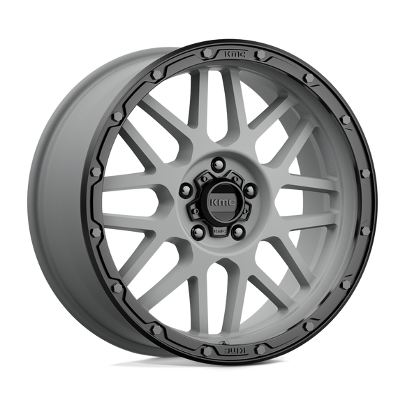 20X9 KMC KM535 Grenade OFF-ROAD M-GRAY M-BLK LP 5X127 ET18 wheel/rim