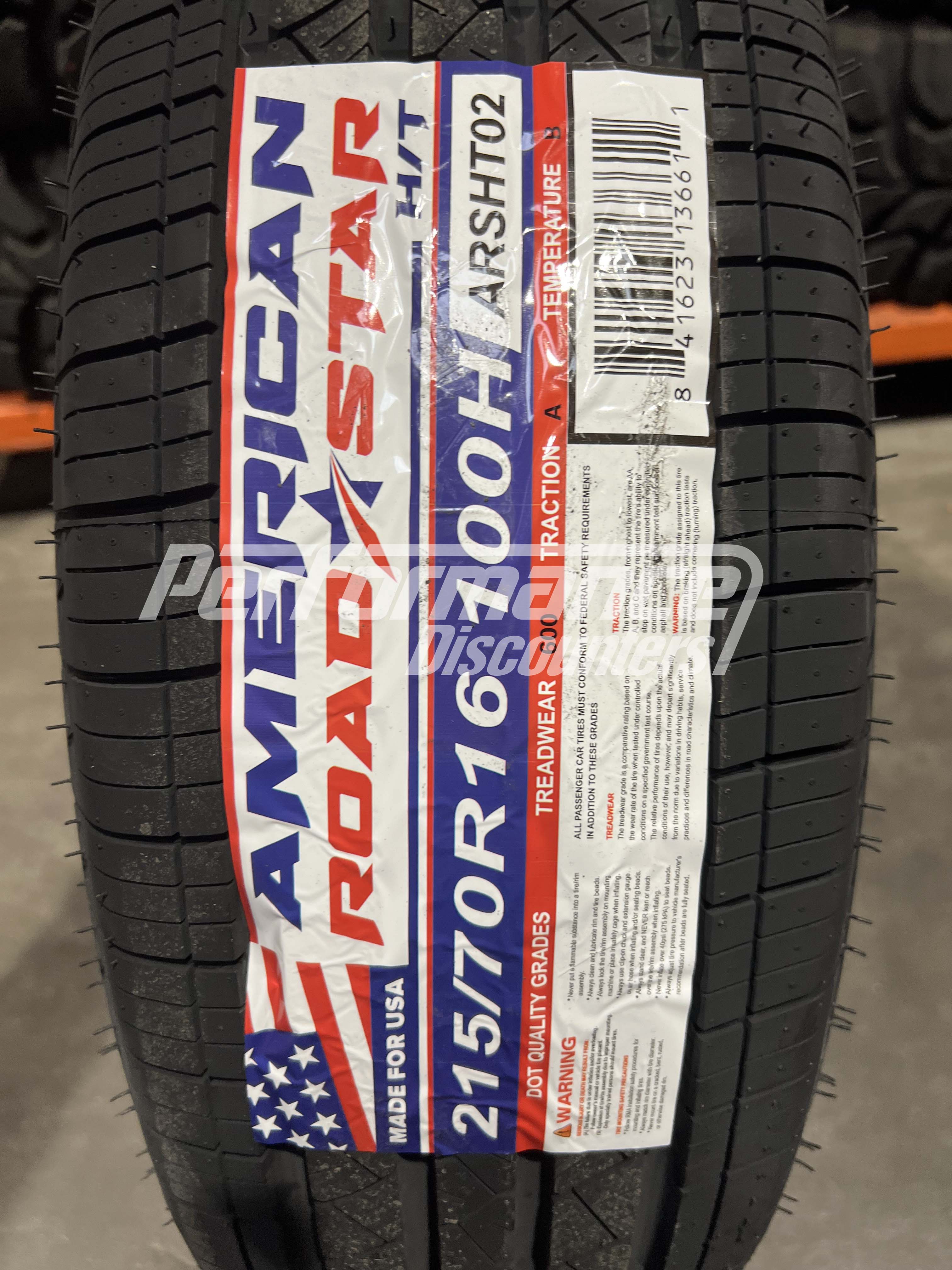 American Roadstar H/T Tire(s) 215/70R16 100H SL BSW 215 70 16 2157016