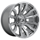22x10 Fuel Off-Road D693 Blitz Brushed Gunmetal Tinted Clear 5x127 ET-18 Wheel