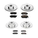 PowerStop Z23 Daily Driver Carbon-Fiber Ceramic Brake Pad and Drilled & Slotted