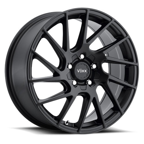 17x7.5 Voxx Falco Matte Black 5x100/114.3 ET40 wheel/rim