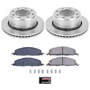PowerStop OE Stock Replacement Low-Dust Ceramic Brake Pad and Rotor Kit
