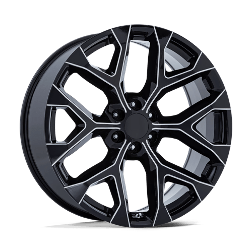 26X10 Performance Replicas PR177 Gloss Black Milled 6x139.7 ET24 Wheel Rim